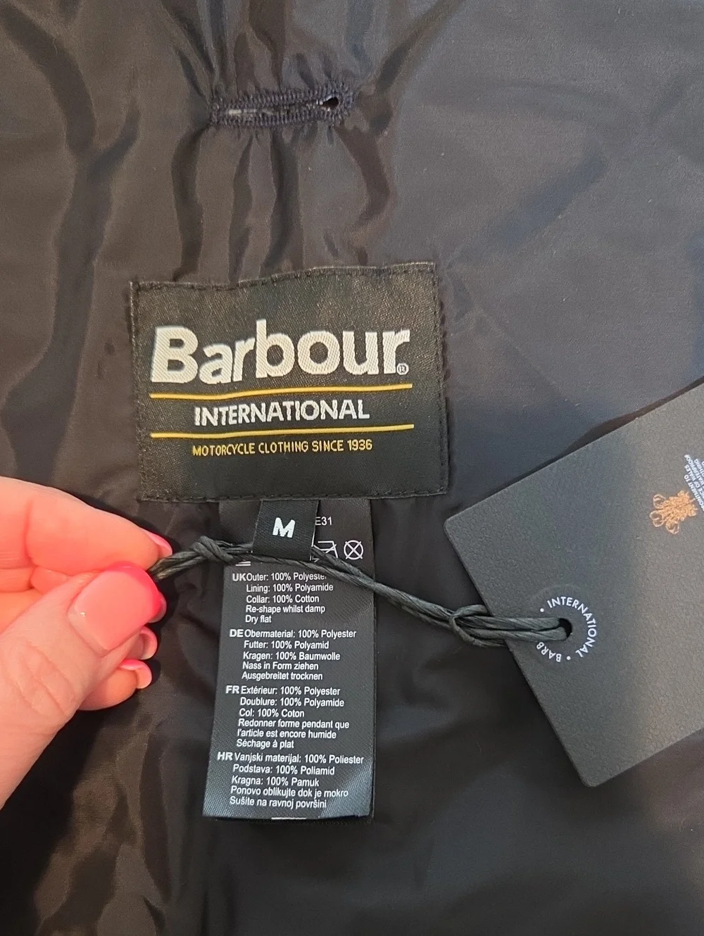 BARBOUR Boulevard Quilted Dog Coat in Dusty Pecan Jaguar Print Size Medium